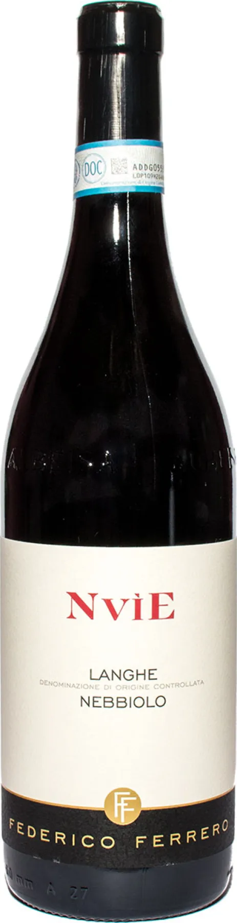 Ferrero Federico Nvie Langhe Nebbiolo bottle